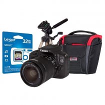 Canon EOS 100D Black SLR IS Kit with 18-55mm 32GB SD Tripod & Case Canon EOS 100D Black SLR IS Kit with 18-55mm 32GB SD Tripod & Case