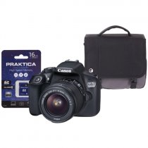 Canon EOS 1300D SLR Camera Kit with EF-S 18-55mm IS II Lens, 16GB SD Card and Case Canon EOS 1300D SLR Camera Kit with EF-S 18-55mm IS II Lens, 16GB SD Card and Case