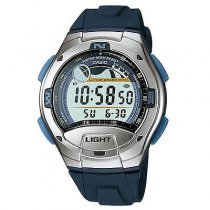 Casio Men's W753-2AV Blue Resin Quartz Watch with Digital Dial Casio Men's W753-2AV Blue Resin Quartz Watch with Digital Dial