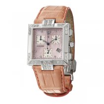 Concord La Scala Steel Women's Quartz Watch with Leather Strap Concord La Scala Steel Women's Quartz Watch with Leather Strap