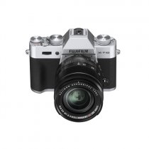 Fuji X-T10 Compact System Camera + XF 18-55mm Lens - Silver Fuji X-T10 Compact System Camera + XF 18-55mm Lens - Silver