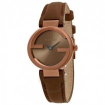 Interlocking G Small Brown Dial Ladies Watch Interlocking G Small Brown Dial Ladies Watch