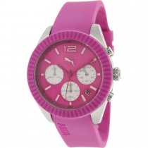 Puma Women's Motor Pink Polyurethane Analog Quartz Watch Puma Women's Motor Pink Polyurethane Analog Quartz Watch