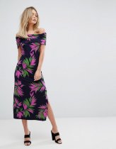 Warehouse Graphic Palm Print Midi Dress 3 Warehouse Graphic Palm Print Midi Dress 3